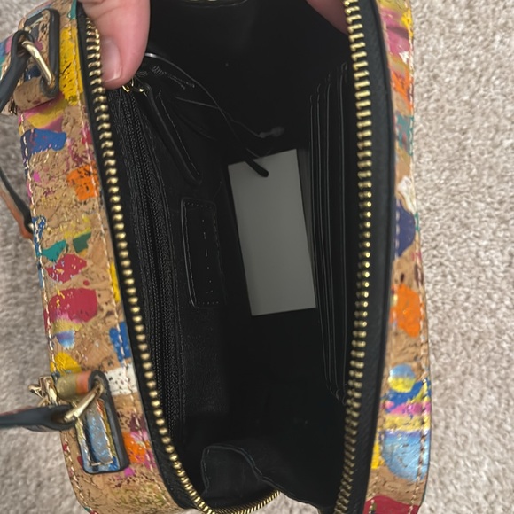 MILLY Splatter Cork Mini Satchel - Picture 6 of 8